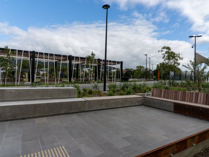 Pūtahi Park amphitheatre and riverside paths, Whangārei