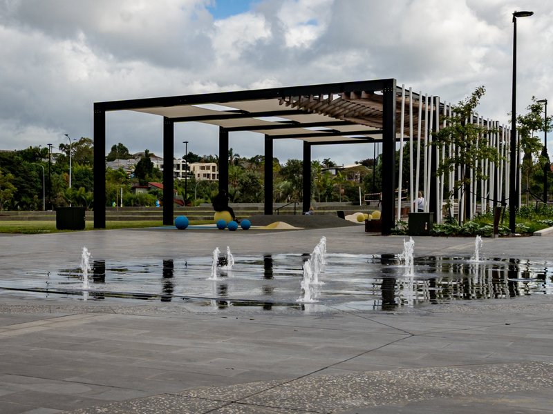 Splash pad and play pavilion at Pūtahi Park, Whangārei